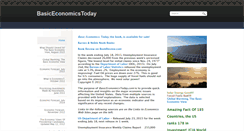 Desktop Screenshot of basiceconomicstoday.com